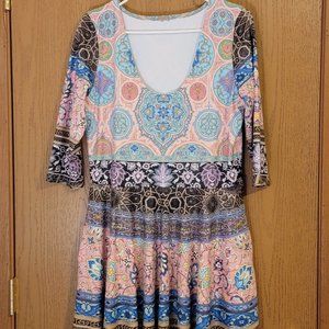 Blackmilk Persia Pastel Dress